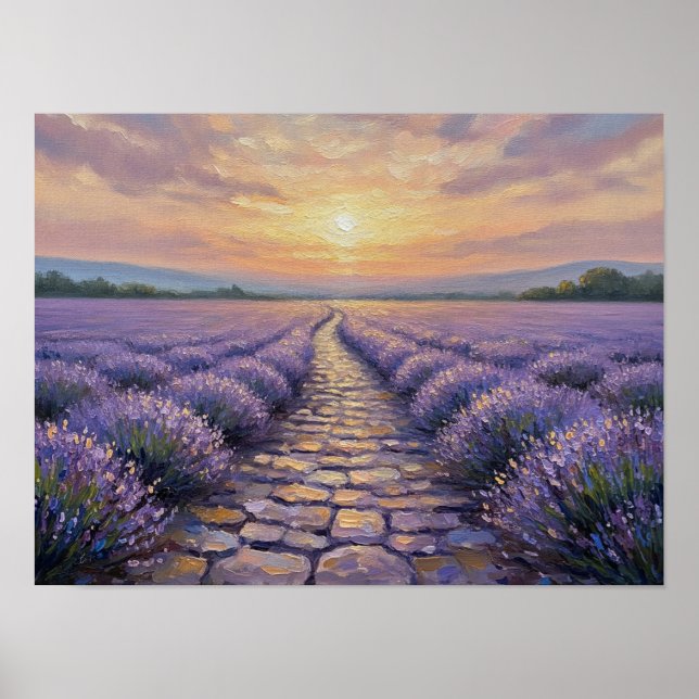 A Summer Dream of Lavender Poster (Front)