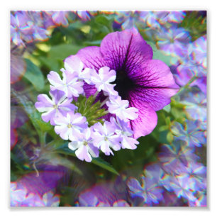 A Summer Flower Bouquet Print 