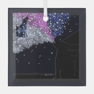 A Summer Night with Sirius Glass Tree Decoration