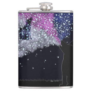 A Summer Night with Sirius Hip Flask