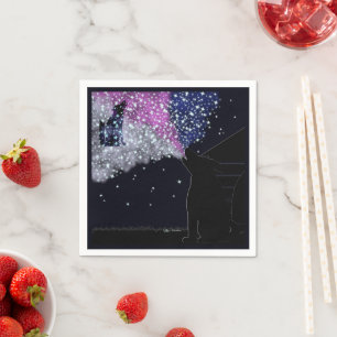 A Summer Night with Sirius Napkin