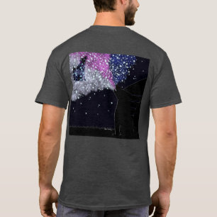 A Summer Night with Sirius Throw Pillow T-Shirt