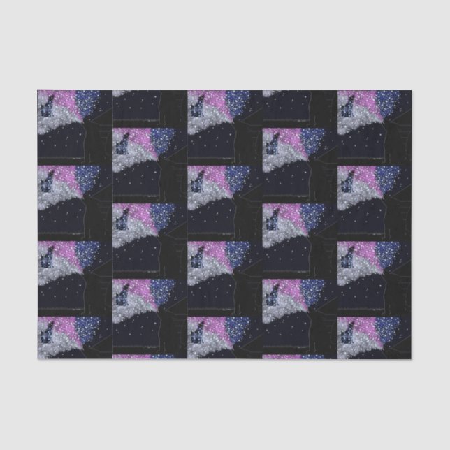 A Summer Night with Sirius Tissue Paper (Front)