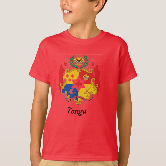 A summer T-shirt for a boy Tonga or his friend (Front)