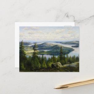 A Summer's Day on Lake Paijanne, Waenerberg Postcard