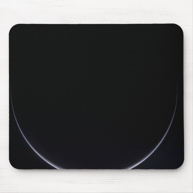A sun-illuminated crescent of Earth Mouse Mat (Front)