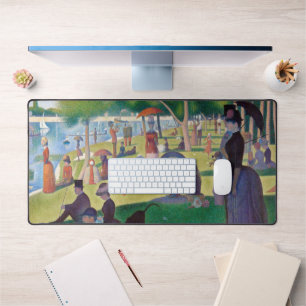 A Sunday Afternoon at La Grande Jatte, Seurat Desk Mat