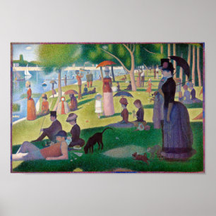 A Sunday Afternoon at La Grande Jatte, Seurat Poster