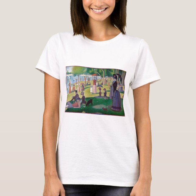A Sunday Afternoon at La Grande Jatte, Seurat T-Shirt (Front)