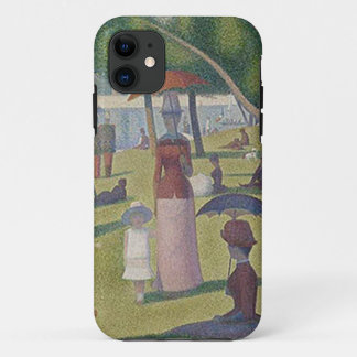 A Sunday Afternoon by Georges Seurat iPhone 11 Case