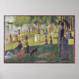 A Sunday Afternoon Island La Grande Jatte Seurat Poster