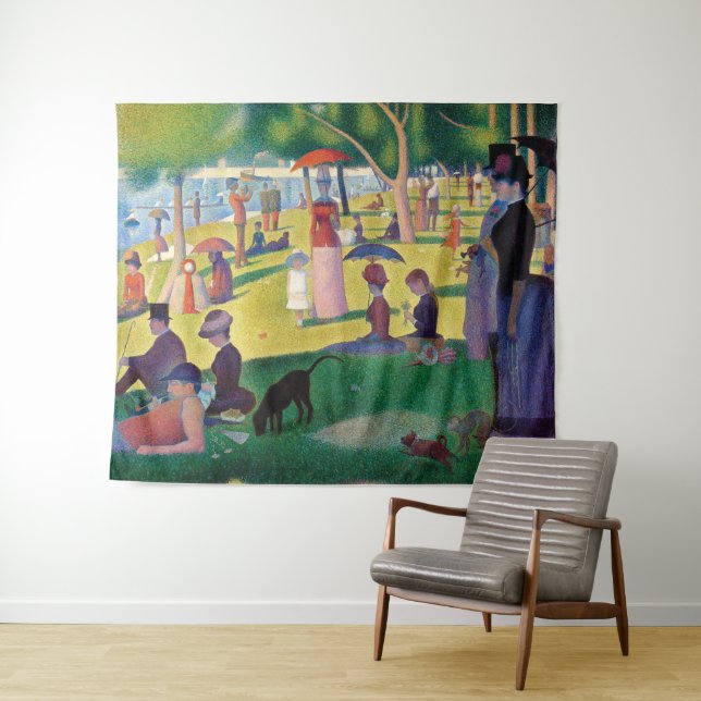 A Sunday Afternoon on La Grande Jatte by Seurat Tapestry (In Situ (Horizontal))