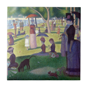 A Sunday Afternoon on La Grande Jatte by Seurat Tile