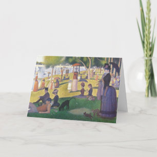 A Sunday Afternoon on La Grande Jatte Card