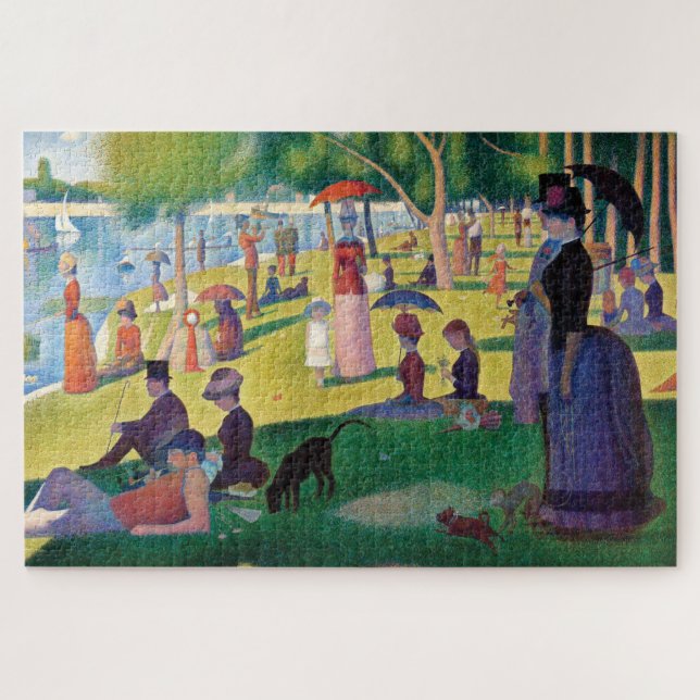 A Sunday Afternoon on La Grande Jatte Jigsaw Puzzle (Horizontal)