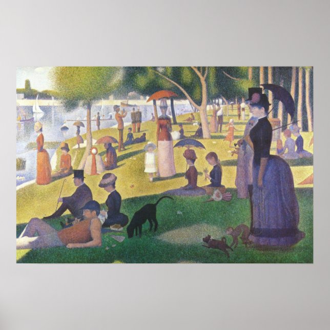 A Sunday Afternoon on La Grande Jatte Poster (Front)