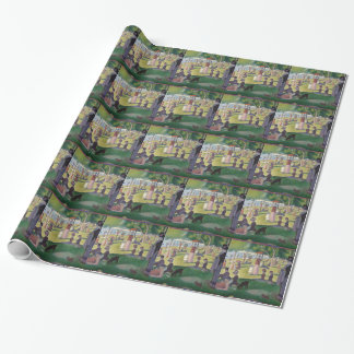 A Sunday Afternoon on the Island of La Grande Jatt Wrapping Paper