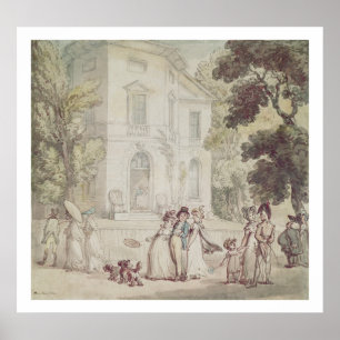 A Sunday Afternoon Promenade Poster