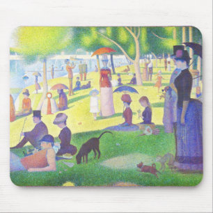 A Sunday by Georges Seurat  Mouse Mat