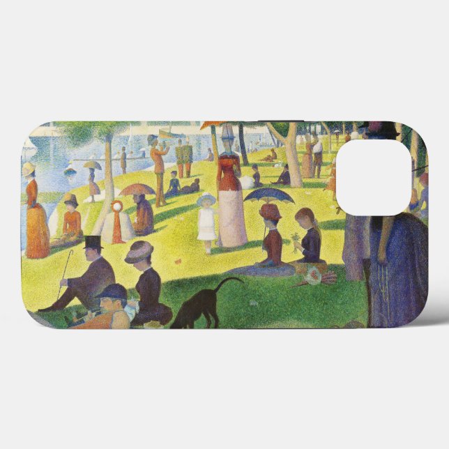 A Sunday on La Grande Jatte by Georges Seurat Case-Mate iPhone Case (Back (Horizontal))