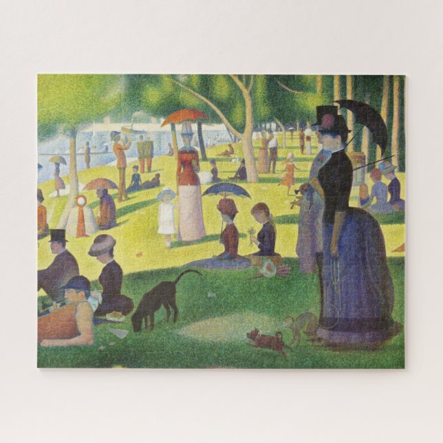 A Sunday on La Grande Jatte by Georges Seurat Jigsaw Puzzle (Horizontal)