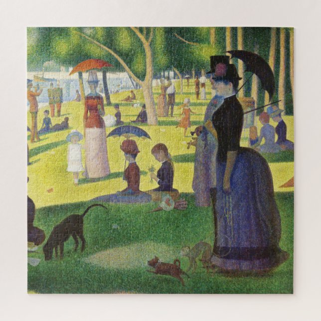 A Sunday on La Grande Jatte by Georges Seurat Jigsaw Puzzle (Vertical)