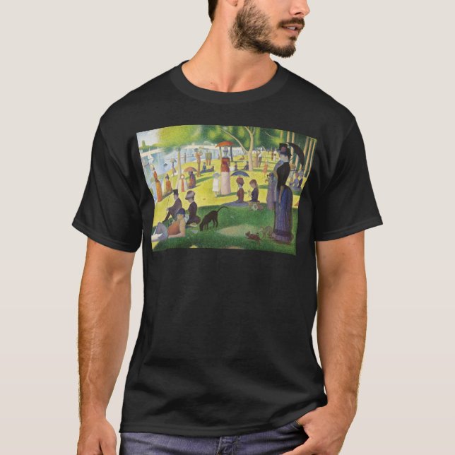 A Sunday on La Grande Jatte by Georges Seurat T-Shirt (Front)