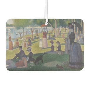 A Sunday on La Grande Jatte, Georges Seurat 1884 Car Air Freshener