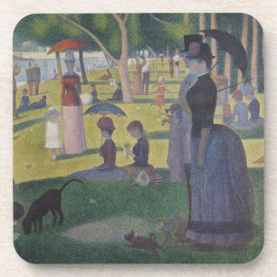 A Sunday on La Grande Jatte, Georges Seurat 1884 Coaster
