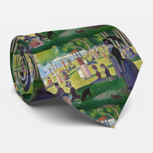 A Sunday on La Grande Jatte Tie