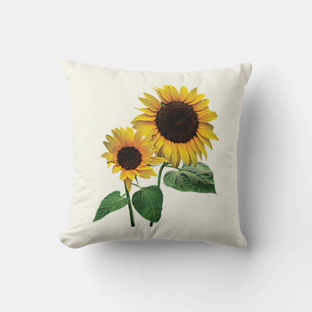 A Sunflower Mummy's Love Cushion (Front)