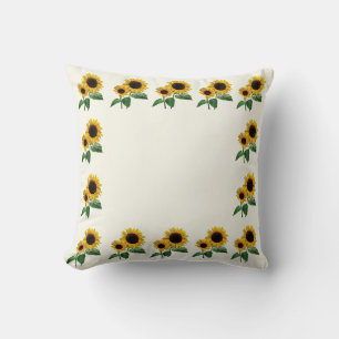 A Sunflower Mummy's Love Cushion