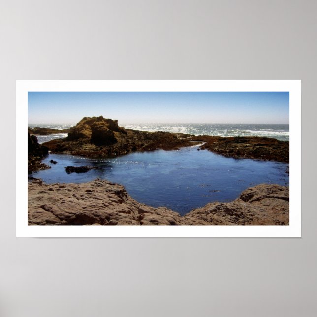 A Sunny Day at the Coast Poster (Front)