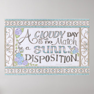 A Sunny Disposition Wall Art