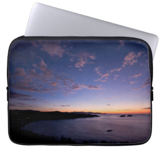 A Sunset Over The Ocean In Costa Rica Laptop Sleeve