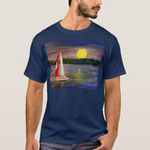 A Sunset Sail, by Gary Poling T-Shirt
