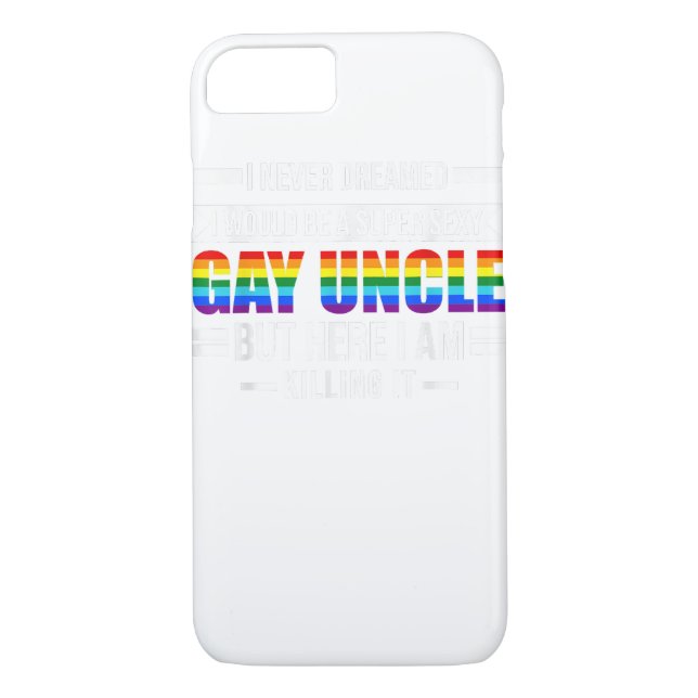 A super sexy Gay Uncle Guncle  Case-Mate iPhone Case (Back)