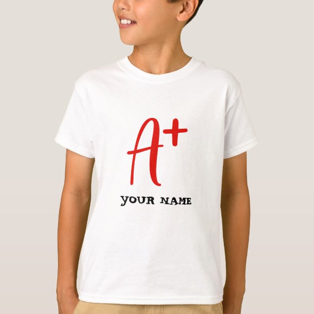 A+ Superstar: Winning Tee (Front)