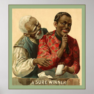 A Sure Winner ~ 1895 ~ Vintage Advertising Poster