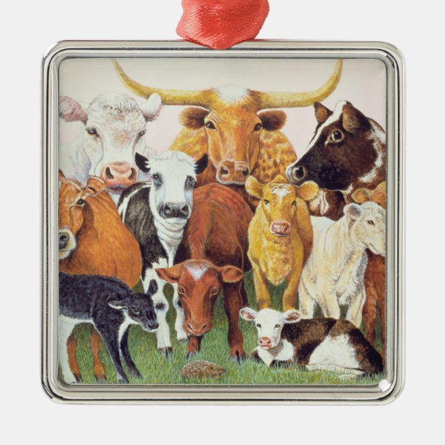 A Surprising Stranger Metal Tree Decoration (Front)