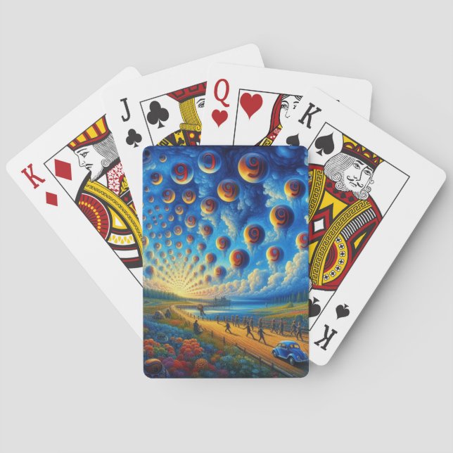 A Surreal Journey Through Sound and Vision Playing Cards (Back)
