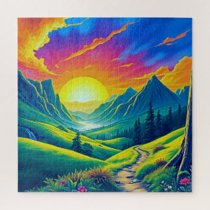 A Surreal Landscape Jigsaw Puzzle