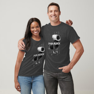 A surreal surveillance pigeon f*ck flock T-Shirt
