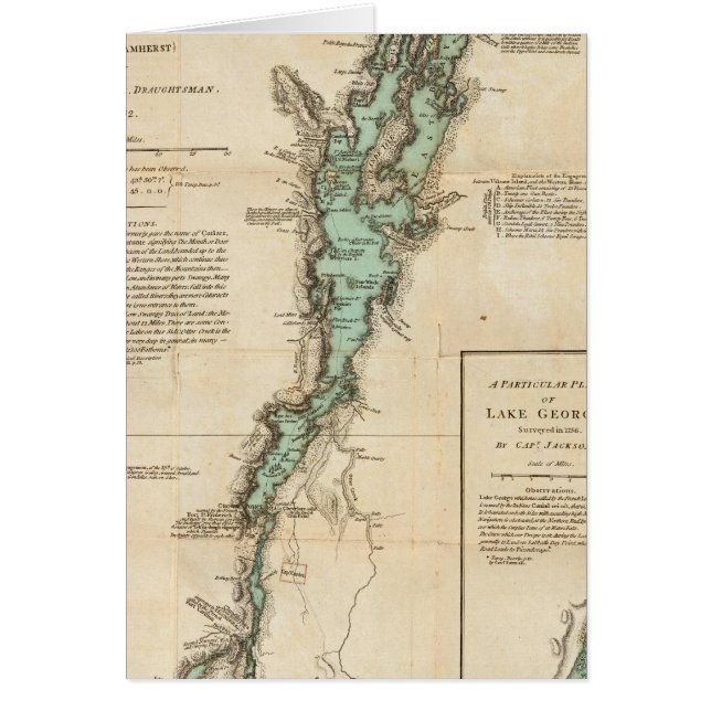 A Survey of Lake Champlain (Front)