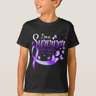 A Survivor Fibromyalgia Awareness Butterfly 1 T-Shirt