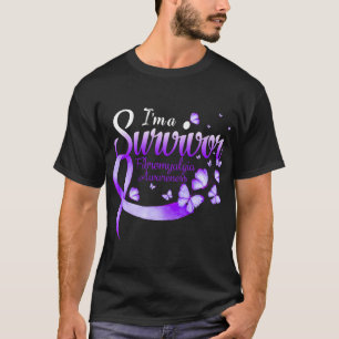 A Survivor Fibromyalgia Awareness Butterfly 1  T-Shirt