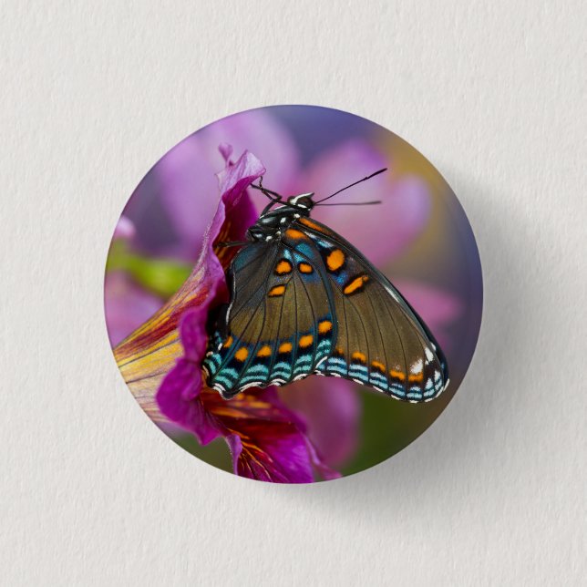 A Swallowtail Butterfly 3 Cm Round Badge (Front)