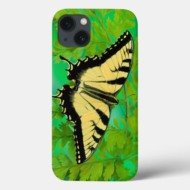 A Swallowtail Butterfly Landing Case-Mate iPhone Case (Back)