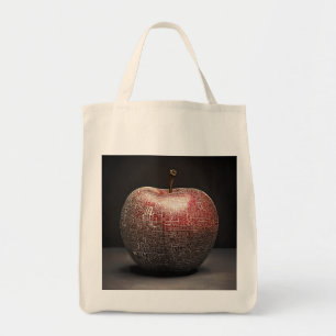 A Sweet Apple Grocery Tote Bag