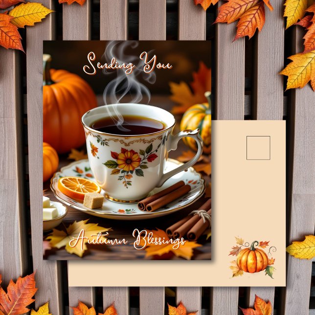 A Sweet Autumn Blessings  Postcard (Creator Uploaded)